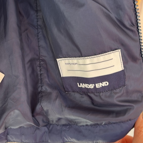 Lands End Vest Navy Blue - Picture 4 of 4